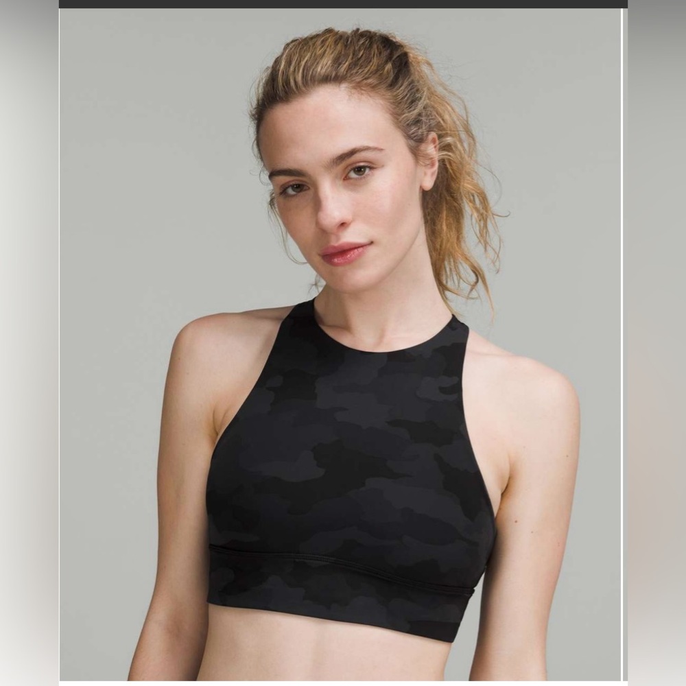Lululemon Energy High-Neck Longline Bra *Medium Support, B–D Cups Heritage